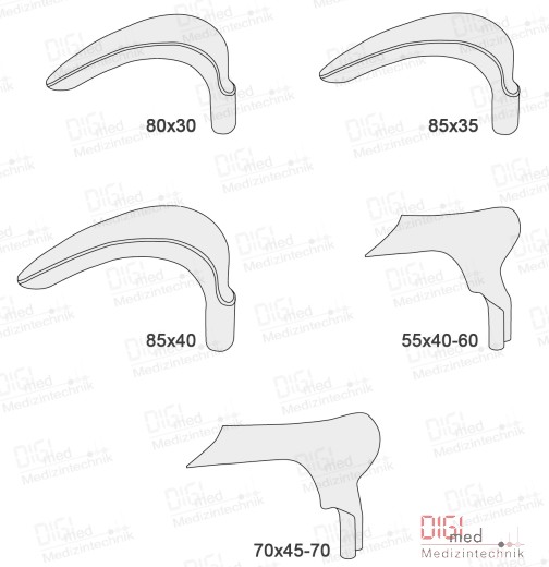 Replacement specula for SCHERBACK vaginal specula