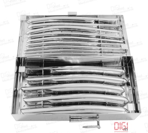 Uterine dilator HEGAR set of 26 dilators