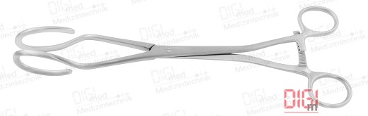 Uterine grasping forceps DARTIGUES 27.0 cm