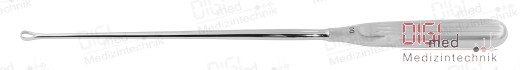 Uterine curette SIMS 26.0 cm sharp, rigid