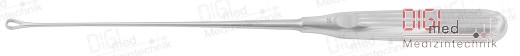 Uterine curette SIMS 26.0 cm sharp, malleable