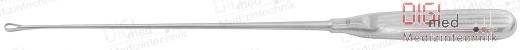 Uterine curette SIMS 31.0 cm sharp, rigid