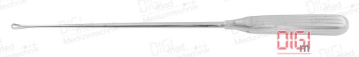 Uterine curette SIMS 31.0 cm sharp, malleable