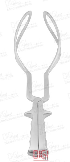 Obstetrical Forceps SIMPSON-BRAUN 33,0 cm