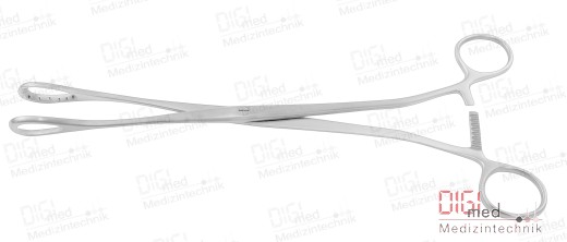 Placenta and abortion forceps SAENGER 27,0 cm, straight