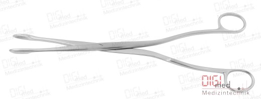 Placenta and abortion forceps WINTER 28.0 cm, curved