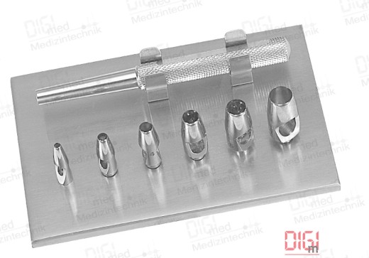 Dermal Punches Set KEYES 12,0 cm