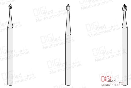 Replacement tip set for nail instrument