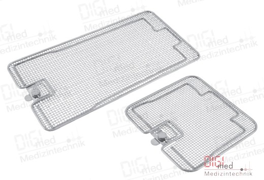 Deckel für perforierte Körbe 240x120 (doppelter Rahmen)