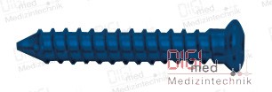 Titanium screw cross recess, Ø 1.2 mm