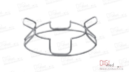 Scleral fixation ring and blepharostat McNeill-Goldman