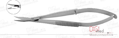 Conjunctival scissors, curved, blunt