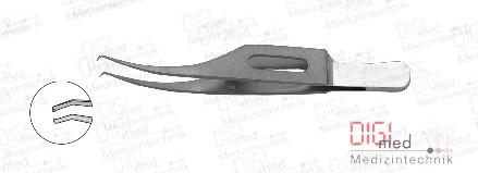 Tissue Forceps GILLS - COLIBRI, very fine pointed tips with tying platform