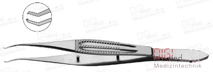 CASTROVIEJO COLIBRI type corneal forceps 0.12mm, 1x2