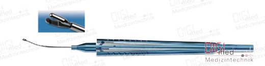 Coaxial forceps for endothelial, titanium