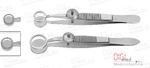 Chalazion Forceps, round