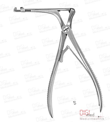 Knochenstanze Rongeur CITELLI, 7mm Öffnung, 2,0mm breit