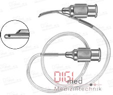 Irrigating–Aspirating SIMCOE, Cannula original model, 15mm long, 0.3mm diameter, aspiration port