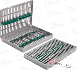 Micro Instruments Tray with silicone finger mat