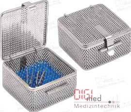 Full Perforrated sterilization strainer basket case