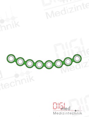 TITAN Orbital PLATE, 8 HOLES, profile 0.6mm