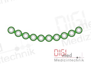 TITAN Orbital PLATE, 10 HOLES, profile 0.6mm