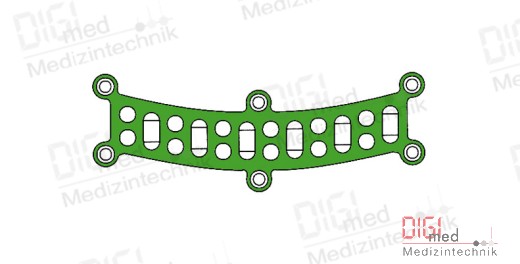 Neuro-gap plate, large, profile 0.6mm