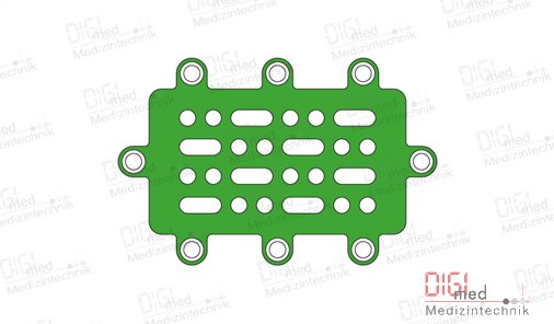 Neuro sub-temporal plate, small, profile 0.6mm