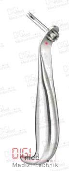 Handle for transbuccal screw extraction