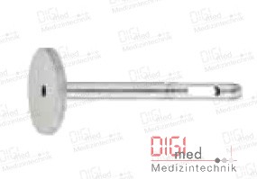 Drill insert centric for transbukcal screw extraction