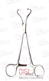 Plate Holding Forceps left, 15,5cm