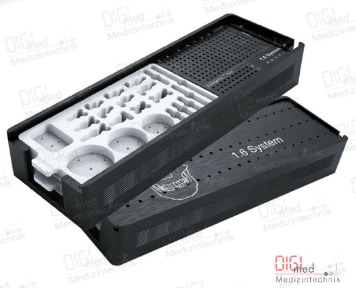 Medium 1.6 Implantat Tray (leer) Neuro