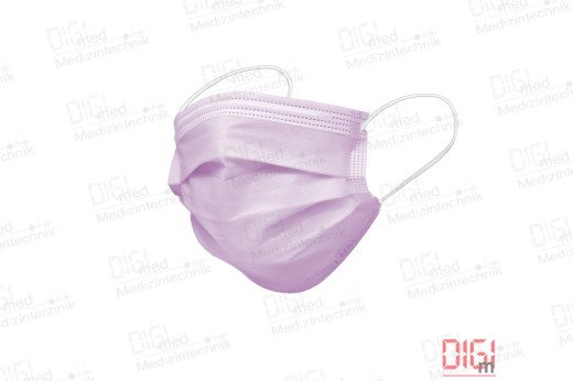 Mouth and nose protection mask lavender