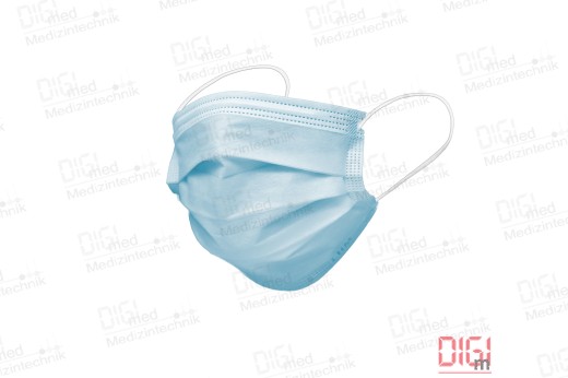 Mouth and nose protection mask blue