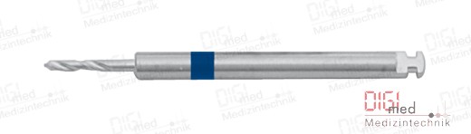 Spiralbohrer mit Dental-Ansatz, Ø 1,0 x 34 mm