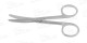 chirurgische Schere Standard gebogen, rund