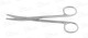 Präparierschere Deaver gebogen, rund