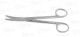 Präparierschere Mayo-Stile gebogen, rund