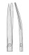 Präparierschere METZENBAUM gebogen, einseitig spitz