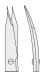 feine chirurgische Schere STEVENS, spitz, gebogen