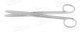 Gynäkologische Schere DOYEN, gerade, rund/spitz