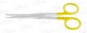 chirurgische Schere mit Hartmetallschneiden STANDARD, gerade, einseitig spitz