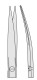 Präparierschere METZENBAUM FINO TC, gebogen, spitz