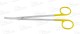 Präparierschere TOENNIS ADSON TC, gebogen, stumpf