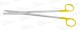Gynäkologische Schere mit Hartmetallschneide SIMS, gerade, spitz