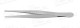 Chirurgische Pinzette STANDARD 1x2, fein, gerade