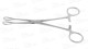 Korn- und Tupferzange FOERSTER-BALLENGER, schräg, gerieft