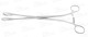 Plazentar- und Abortuszange SAENGER 27,0 cm, gerade