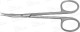 Stichschere, leicht gebogen