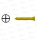 Mini bone screw Ø 2.0mm, cross head